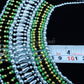 Pretty Ancient Egyptian Beaded Cleopatra Large Scarab Necklace Collar