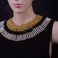 Amazing Ancient Egyptian Beaded Cleopatra Necklace Collar