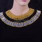 Amazing Ancient Egyptian Beaded Cleopatra Necklace Collar