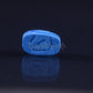 15 Egyptian Blue Ceramic Hand Made Carved Luck Scarabs With Hieroglyphic