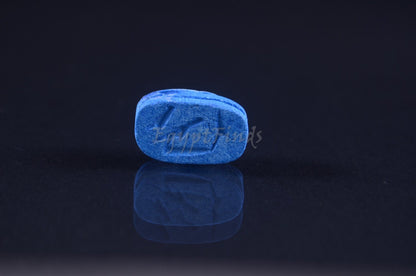 15 Egyptian Blue Ceramic Hand Made Carved Luck Scarabs With Hieroglyphic